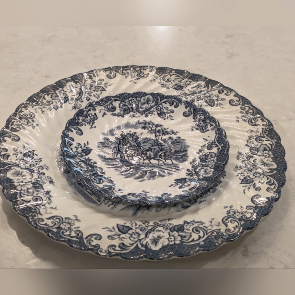 Johnson Bros Plates. Set of 2